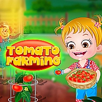 Baby Hazel Tomato Farming Game Cover