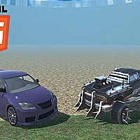Car Demolition Derby Racing Mobile Game Cover