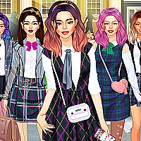College Girls Team Makeover - girls Game Cover