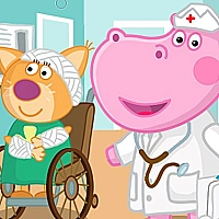 Emergency Hospital Hippo Doctor Game Cover