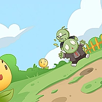 Flowers vs Zombies Game Cover