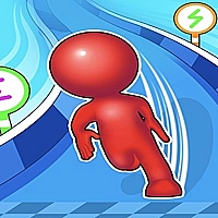 Fun Race On Ice 3D Game Cover
