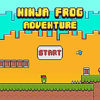 Ninja Frog Adventure Game Cover