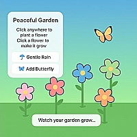 Peaceful Gardening Game Cover