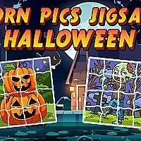 Torn Pics Jigsaw Halloween Game Cover