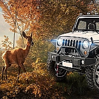 Animal Hunters : Safari Jeep Driving Game Cover