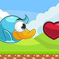 Baby Bird flies in the Sky Game Cover