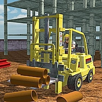 Forklift Drive Simulator Game Cover