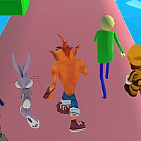 Fun Race 3D - Crash Bandicoot Game Cover