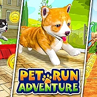 Pet Run Adventure Puppy Run Game Cover