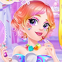 Princess Candy Makeup - Sweet Girls Makeover Game Cover