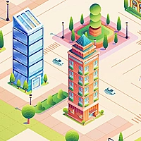 Town Builder Game Cover