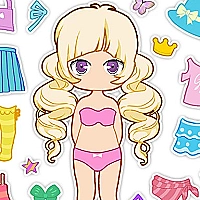 Chibi Doll Makeup Salon Game Cover