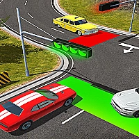 Crazy Traffic Control Game Cover