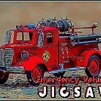 Emergency Vehicles Jigsaw Game Cover