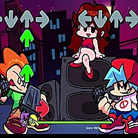 Friday Night Funkin Music Rail Game Cover