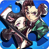 Nezuko Tanjiro Jigsaw Game Cover
