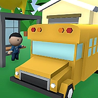 School Bus Simulator Kid Cannon Game Cover