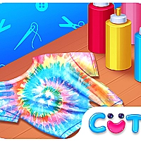 Design With Me Cute Tie Dye Tops Game Cover