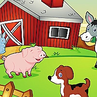 Happy Farm For Kids Game Cover