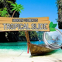 Hidden Objects Tropical Slide Game Cover