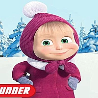 Masha and the Bear Runner Adventure Game Cover