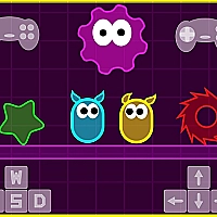 Neon Slimes Game Cover