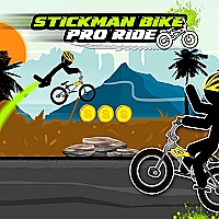Stickman Bike : Pro Ride Game Cover