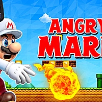 Angry Mario World Game Cover