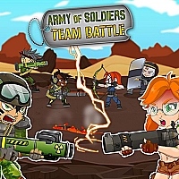 Army of soldiers : Team Battle Game Cover