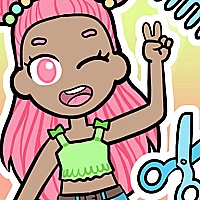  cute dress-up game Game Cover