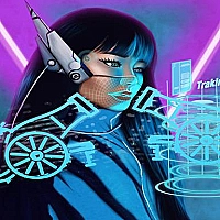 Neon Cyber Cannon  Game Cover