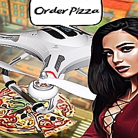 Pizza Drone Delivery Game Cover