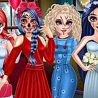 Princess Halloween Party Prep Game Cover
