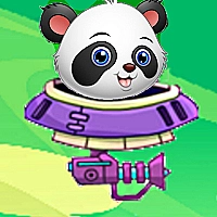 Baby Panda Space Adventure Game Cover