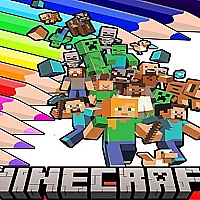Coloring Book for Minecraft Game Cover