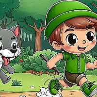 Forest Camp Adventure Game Cover