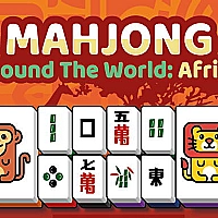 Mahjong Around The World Africa Game Cover