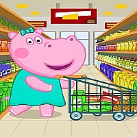 Supermarket: Shoppings for Kids Game Cover