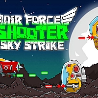 Air Force Shooter Sky Strike Game Cover