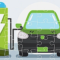 Electric Cars Jigsaw Game Cover