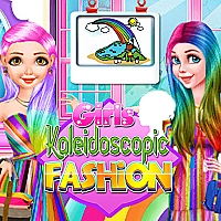 Girls Kaleidoscopic Fashion Game Cover
