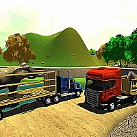 Offroad Animal Truck Transport Simulator 2020 Game Cover