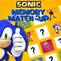 Sonic Memory Match Up Game Cover
