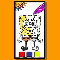 SpongeBob Coloring Adventure Game Cover