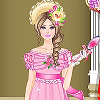 Barbie Vintage Dress up Game Cover