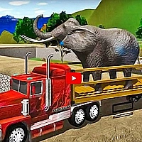 Big Farm Animal Transport Truck Game Cover