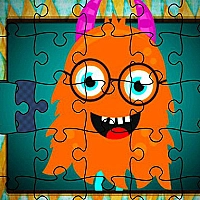 Cute Monsters Jigsaw Game Cover