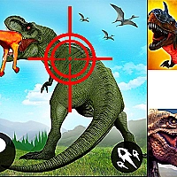 Dino Hunter 3D Game Cover