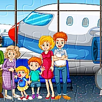 Family Travelling Jigsaw Game Cover